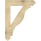 Ekena Millwork Funston Arts & Crafts Rough Sawn Bracket, Douglas Fir, 4"W x 24"D x 32"H BKT04X24X32FST03RDF - alternate 2
